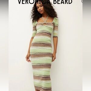 Veronica Beard Kante knit midi dress